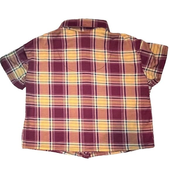 SELF Esteem Cropped faux flannel - Picture 3 of 5